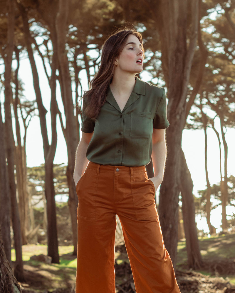 Load image into Gallery viewer, Tencel Camp Shirt

