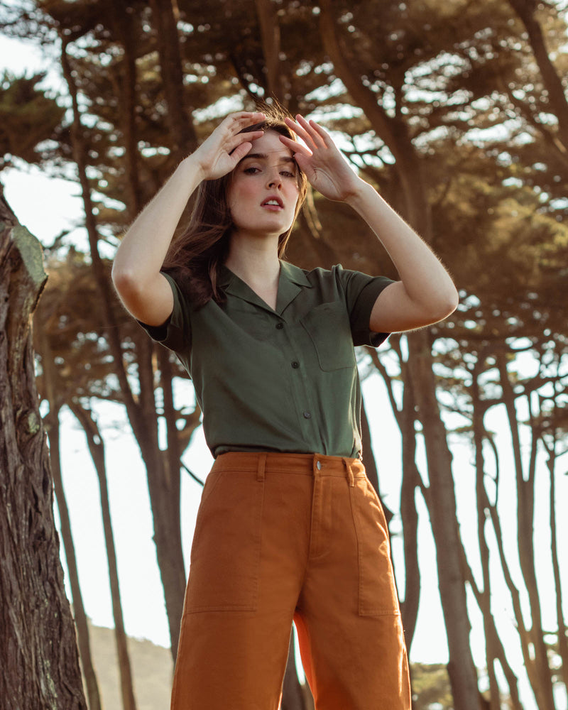 Load image into Gallery viewer, Tencel Camp Shirt
