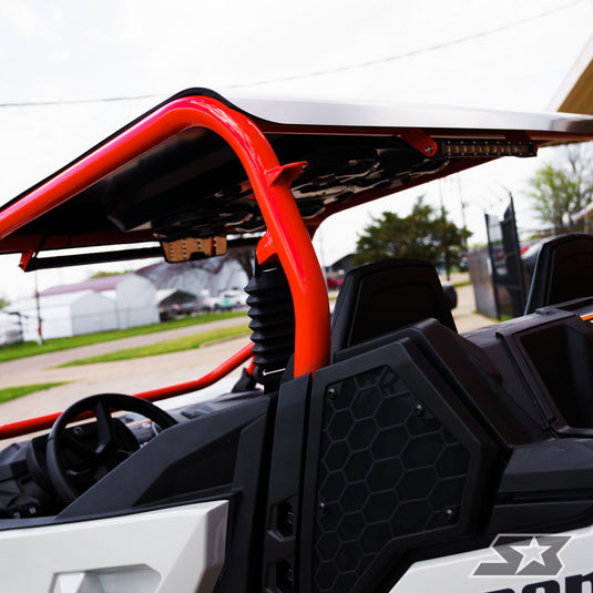2019+ Can-Am Maverick Sport Adjustable Roll Cage w/ 30" Light Bar Brackets