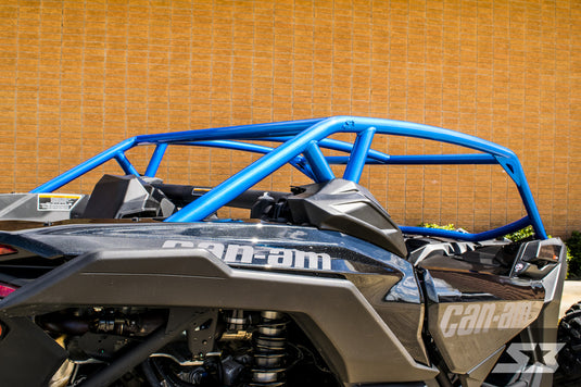 2017 - 2019 Can-Am Maverick X3 Custom ABC Pillar Cage w/ Integrated Rear Bumper (X mr Models excluded), "A" Intrusion Bars, Light Bar Tabs, Whip Tabs