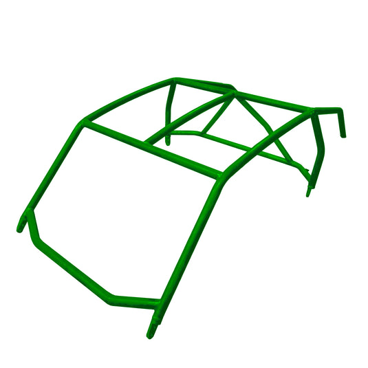 2020+ Kawasaki Teryx KRX 1000 Custom ABC Pillar Cage w/ "A" Intrusion Bars, Aluminum Roof w/ Dzus Fasteners, Light Bar Tabs, Whip Tabs