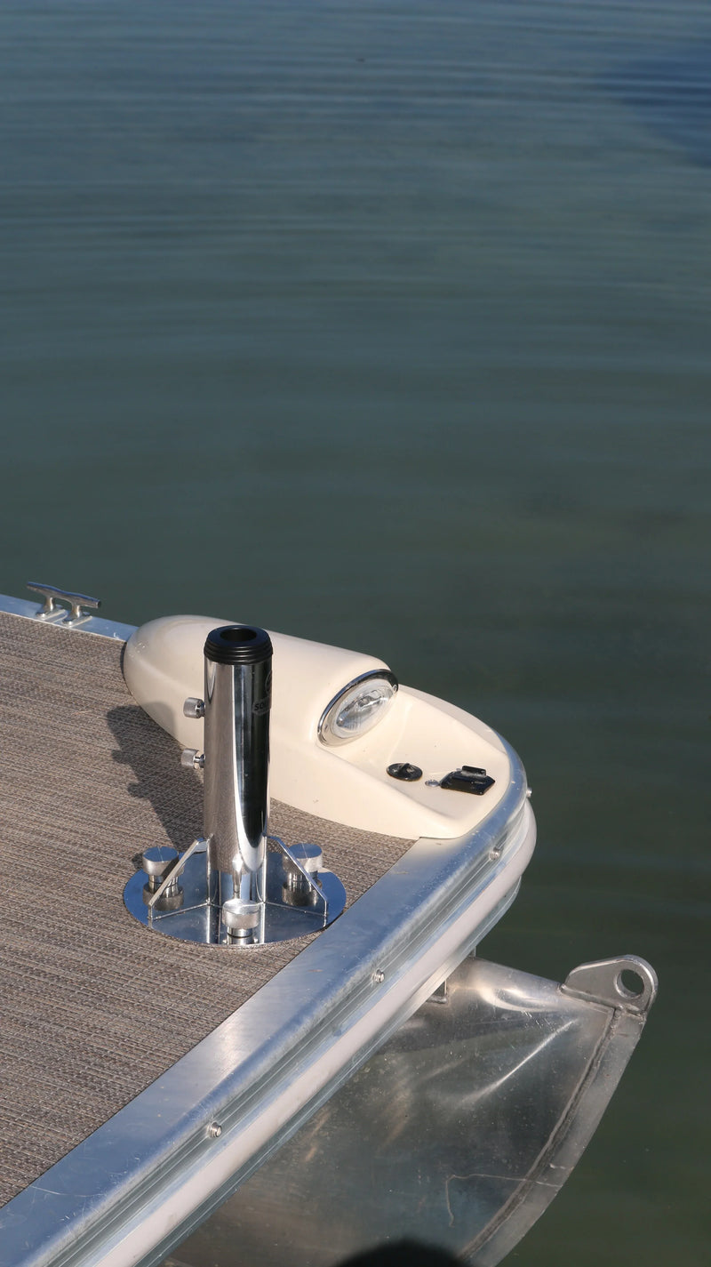 Load image into Gallery viewer, Breezelock™ Dock &amp; Boat Flag/Umbrella Stand - Stainless Steel Umbrella Stand
