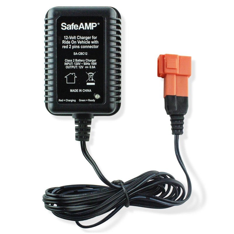 Load image into Gallery viewer, 12-Volt Charger with Red 2-Pin Connector for Ride-On Vehicles
