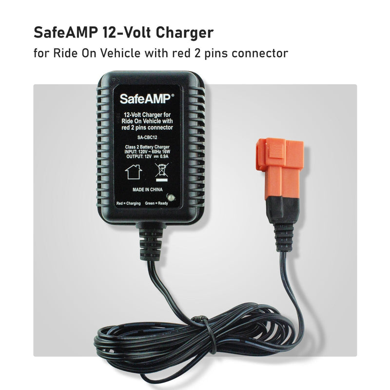 Load image into Gallery viewer, 12-Volt Charger with Red 2-Pin Connector for Ride-On Vehicles
