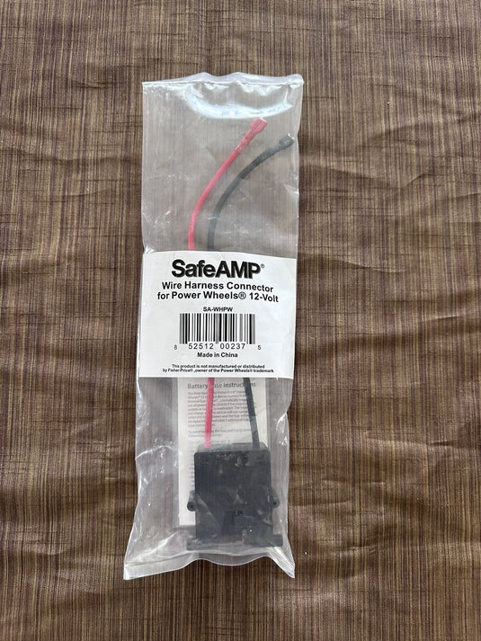12V Power Wheels Wire Harness Connector with Safe AMP Protection
