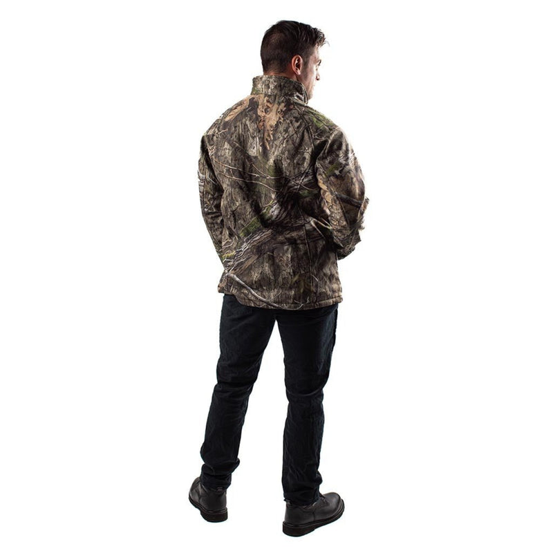 Load image into Gallery viewer, Sahara Men's Heated Hunting Jacket - Mossy Oak Camo
