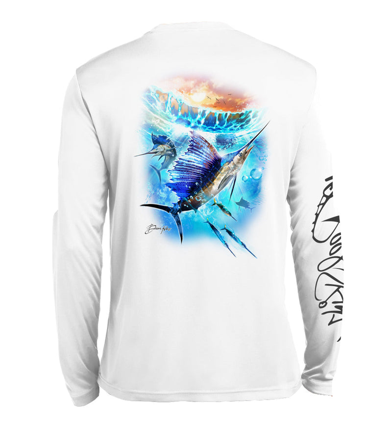 Load image into Gallery viewer, Sailfish Slash by Brian Kalt
