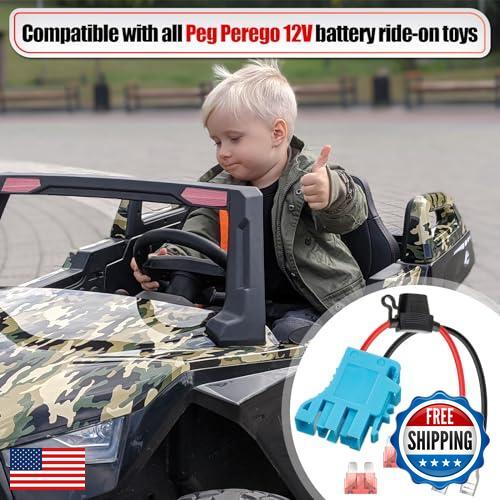 Load image into Gallery viewer, 12-Pack 1 AWG Wire Harness Connector Replacement Compatible with Peg
