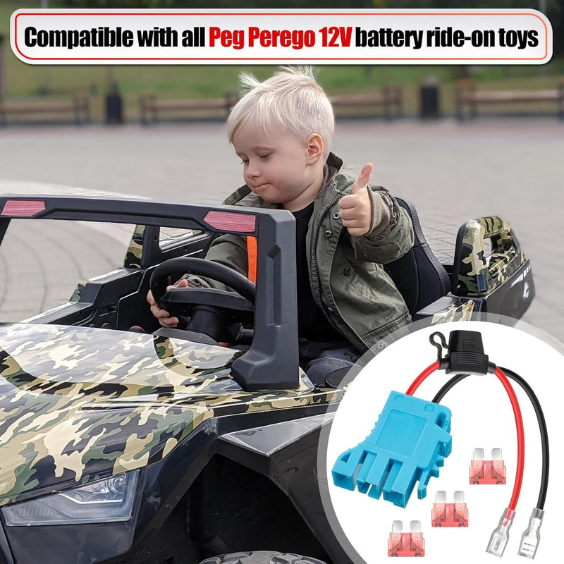 Load image into Gallery viewer, 12-Pack 12 AWG Wire Harness Connector Replacement Compatible with Peg-Pe
