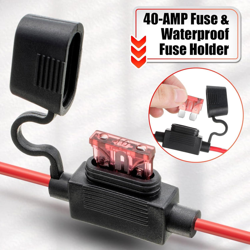 Load image into Gallery viewer, 12-Pack 12 AWG Wire Harness Connector Replacement Compatible with Peg-Pe
