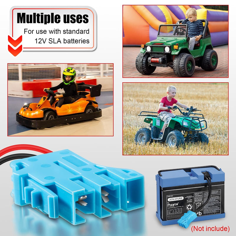 Load image into Gallery viewer, 2 Pack 12 AWG Wire Harness Connector Replacement Compatible with Peg System
