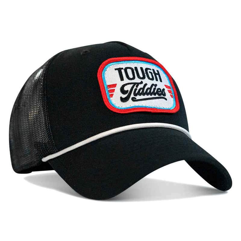 Load image into Gallery viewer, Tough Tiddies USA Patch Rope Snapback
