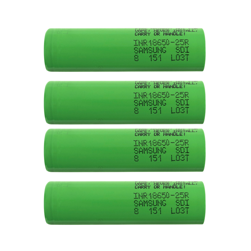 Load image into Gallery viewer, Samsung 25R 18650 2500mAh 20A Battery - INR18650-25R
