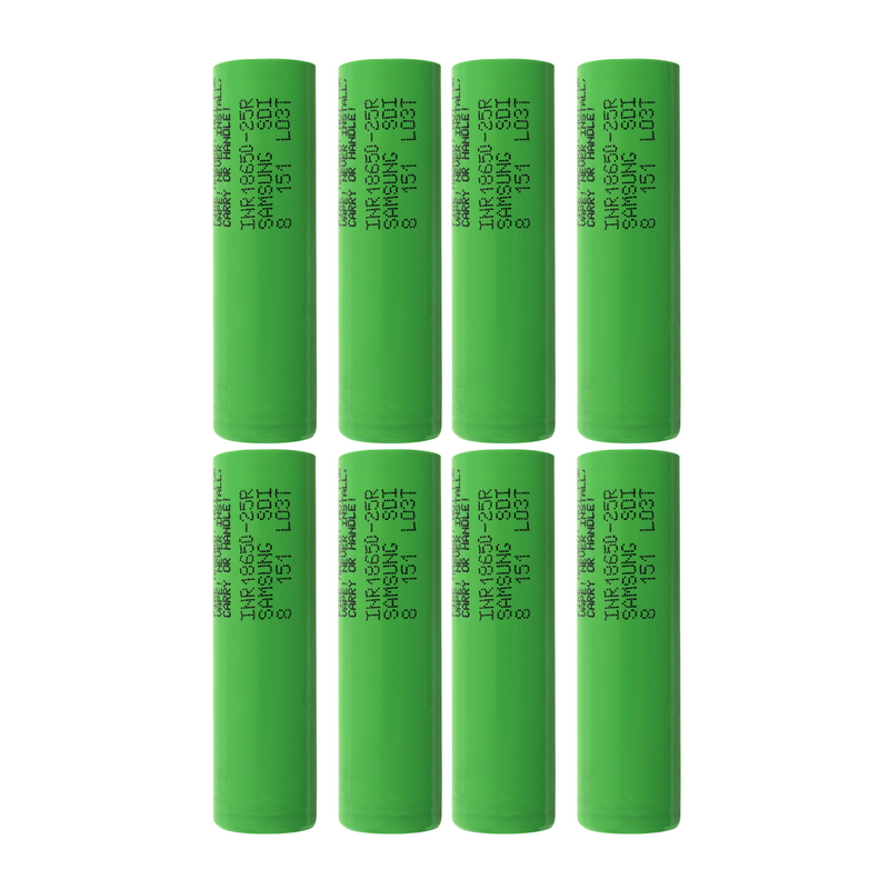 Load image into Gallery viewer, Samsung 25R 18650 2500mAh 20A Battery - INR18650-25R
