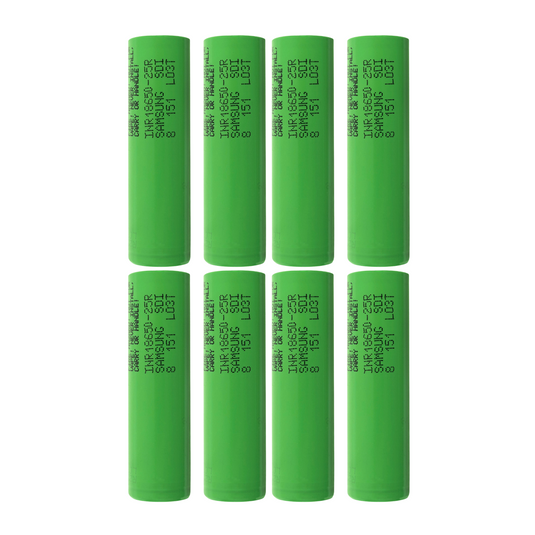 Samsung 25R 18650 2500mAh 20A Battery - INR18650-25R