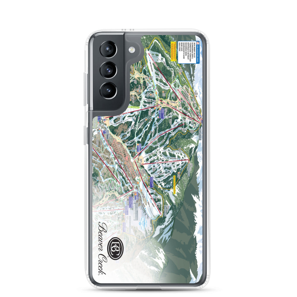 Beaver Creek Trail Map Samsung Case