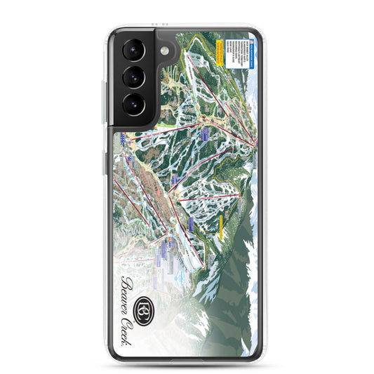 Beaver Creek Trail Map Samsung Case