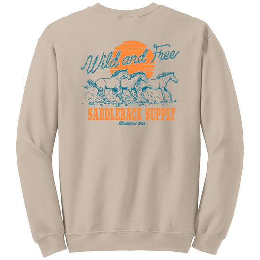 Wild and Free Crewneck