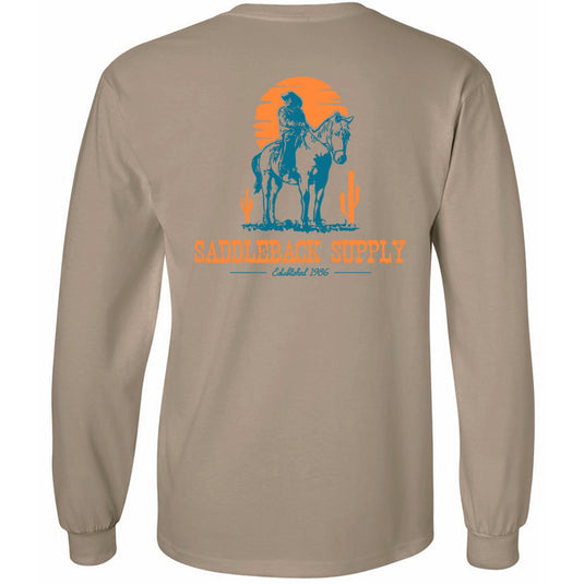 Cowboy & Trusty Steed Long Sleeve Tee