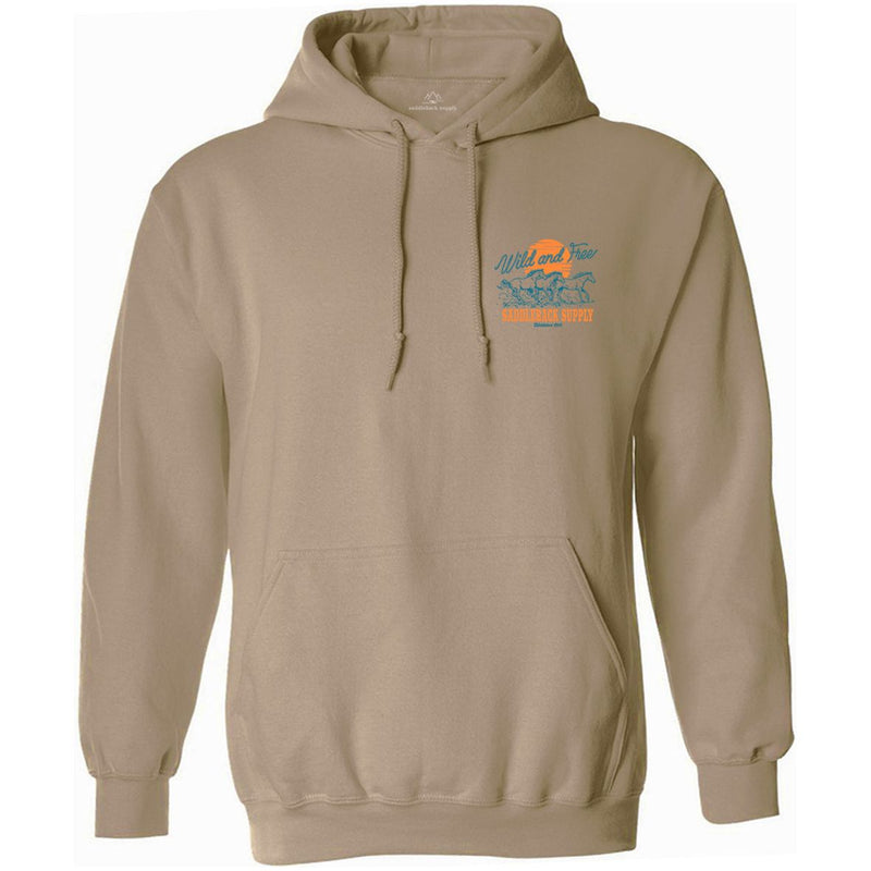 Load image into Gallery viewer, Wild and Free Hoodie
