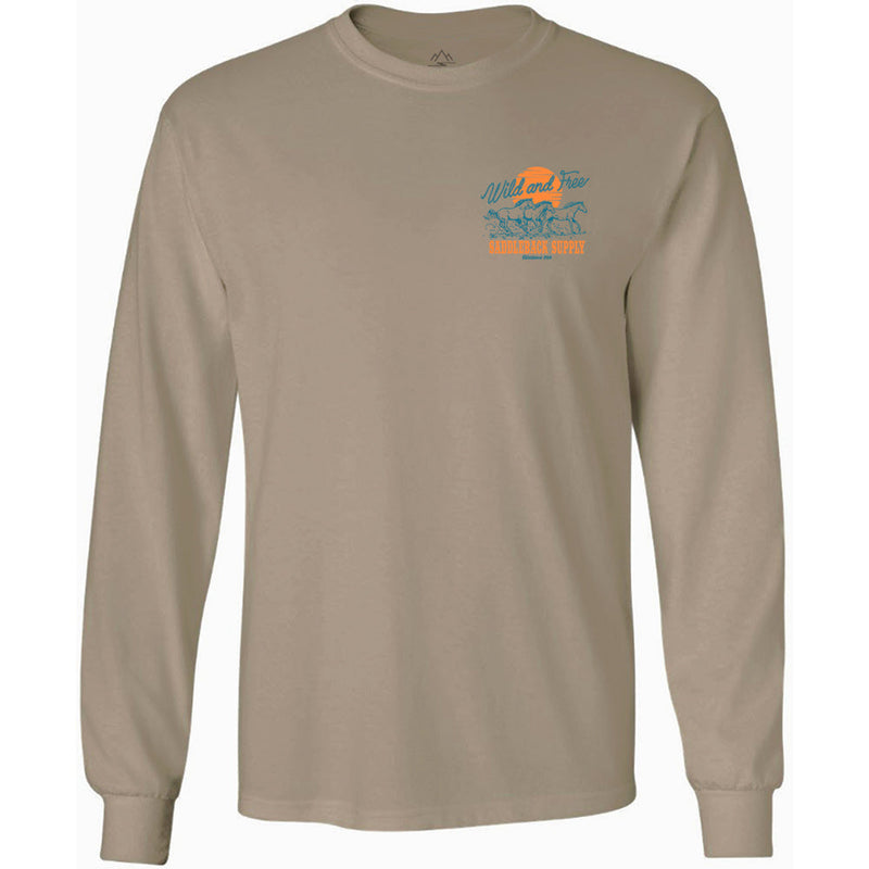 Load image into Gallery viewer, Wild and Free Long Sleeve Tee
