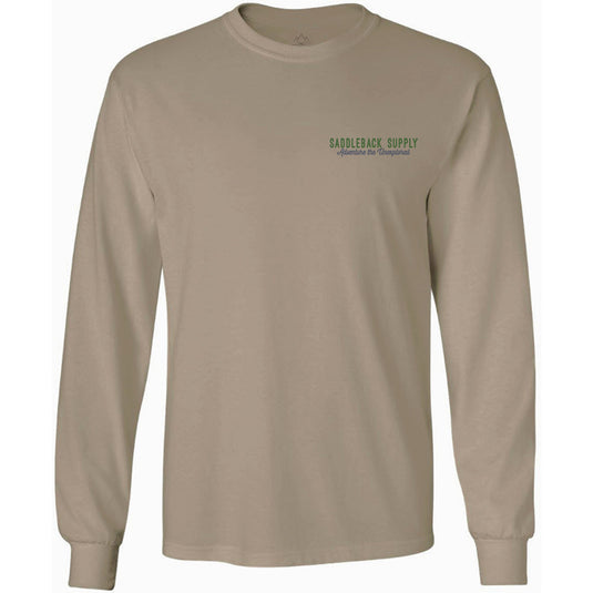 Camping Bear Long Sleeve Tee