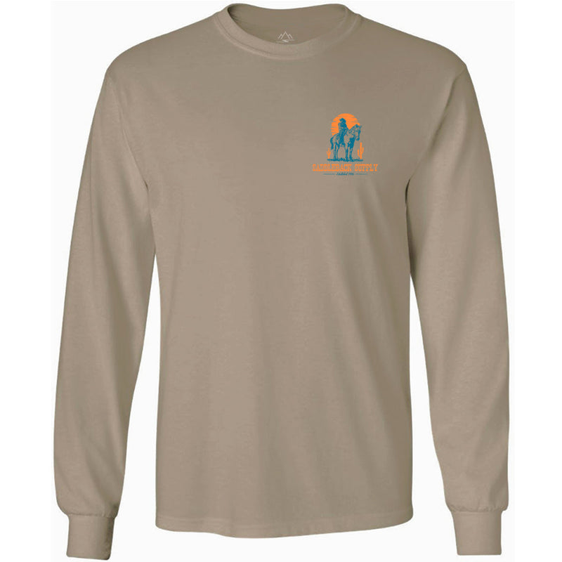 Load image into Gallery viewer, Cowboy &amp; Trusty Steed Long Sleeve Tee
