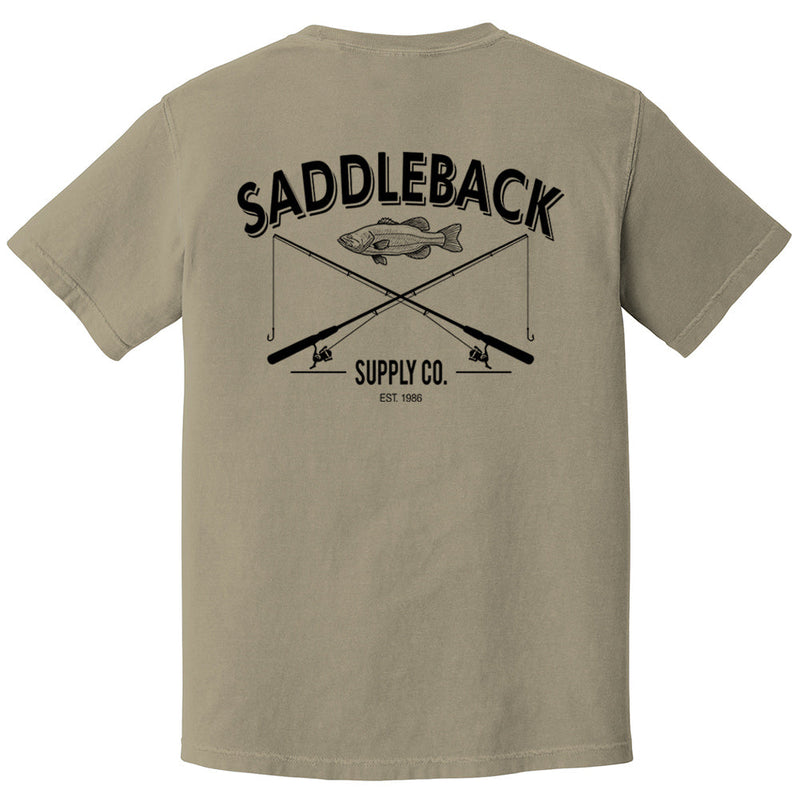 Load image into Gallery viewer, Out Fishin' Pigment Tee
