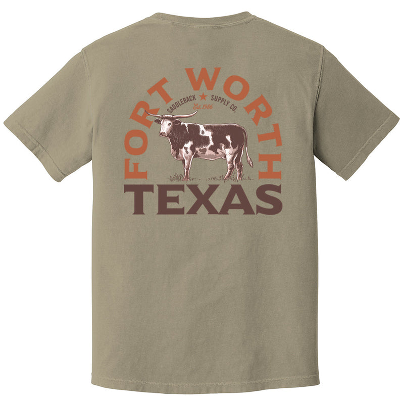 Load image into Gallery viewer, Texas Longhorn Pigment Tee
