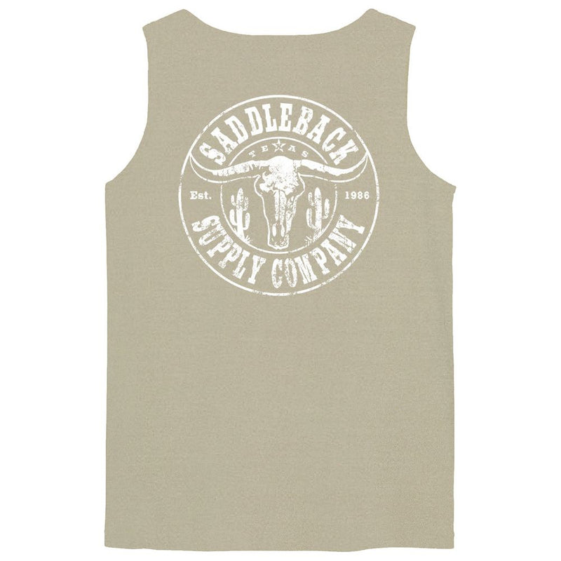 Load image into Gallery viewer, Desert Skull Pigment Tank Top

