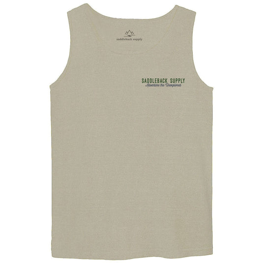 Camping Bear Pigment Tank Top