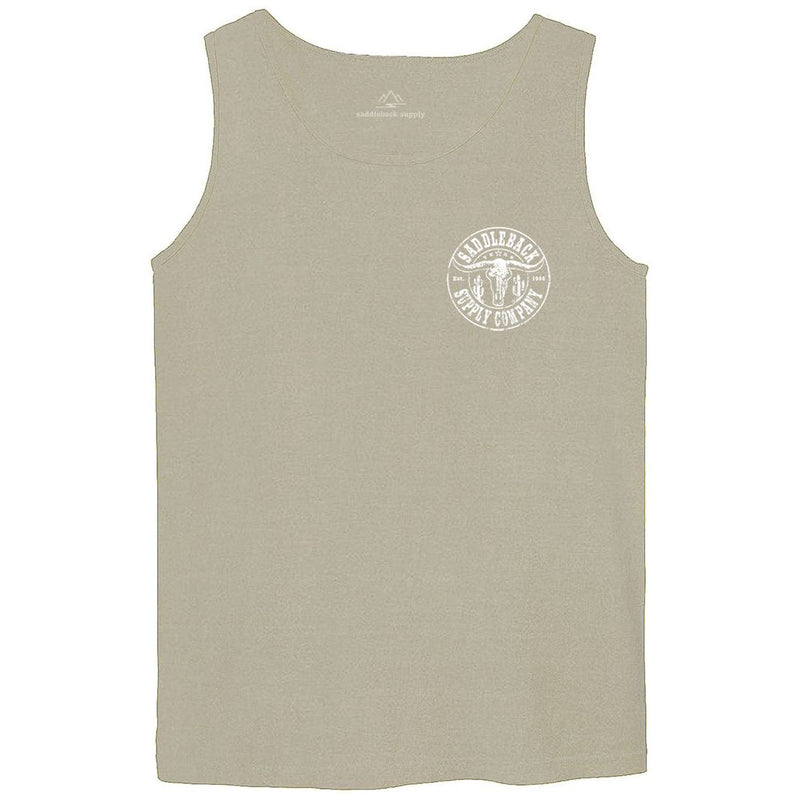 Load image into Gallery viewer, Desert Skull Pigment Tank Top

