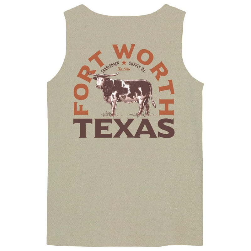 Load image into Gallery viewer, Texas Longhorn Pigment Tank Top
