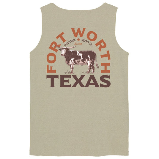 Texas Longhorn Pigment Tank Top