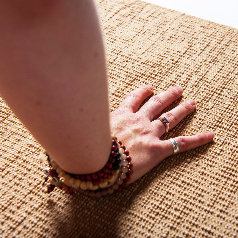 Load image into Gallery viewer, Sattva Jute Yoga Mat
