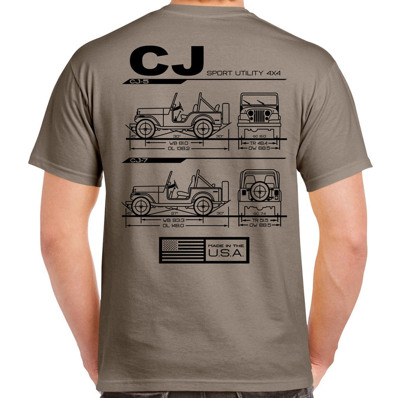 Load image into Gallery viewer, CJ Blueprint T-Shirt
