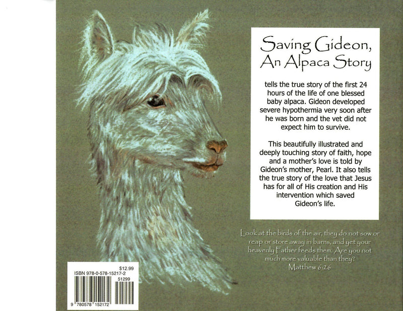 Load image into Gallery viewer, Saving Gideon - An Alpaca Story Book
