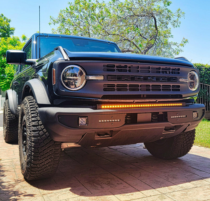 Load image into Gallery viewer, 2021+ Ford Bronco Standard Bumper 40in Light Bar - Slim
