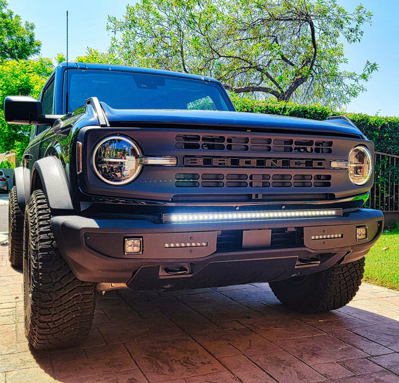 Load image into Gallery viewer, 2021+ Ford Bronco Standard Bumper 40in Light Bar - Slim
