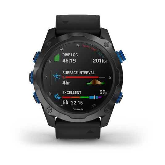 Garmin Descent Mk2i/Descent T1 Bundle, Titanium Carbon Gray DLC