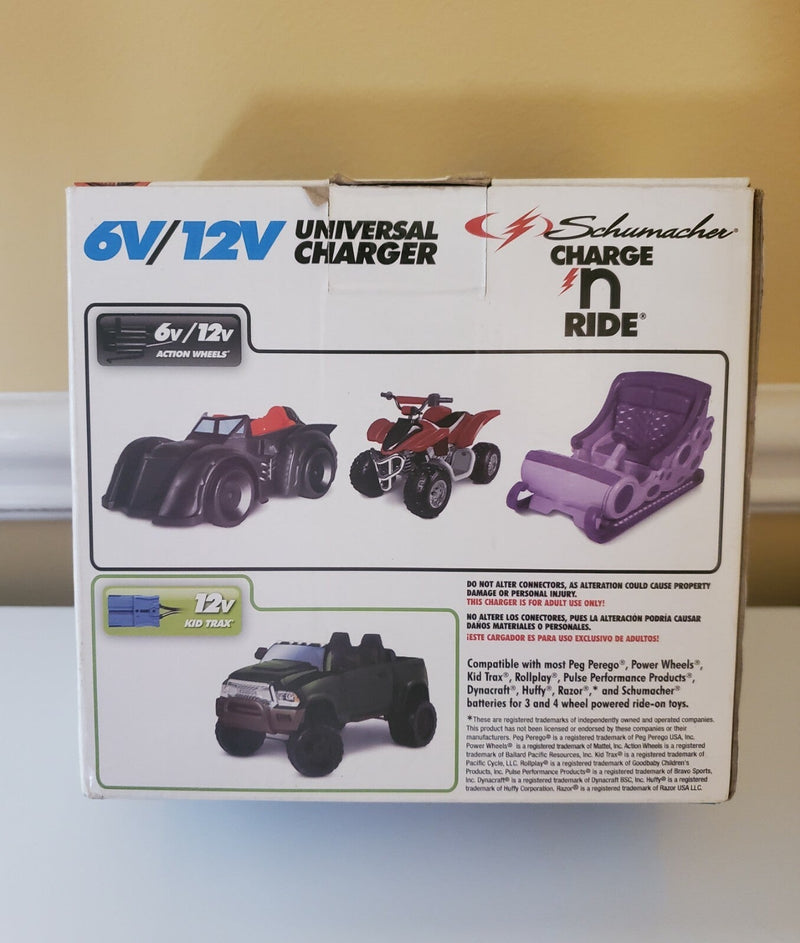 Load image into Gallery viewer, Fast Charger for 6V and 12V Ride-On Toy Batteries CR5 Compatible
