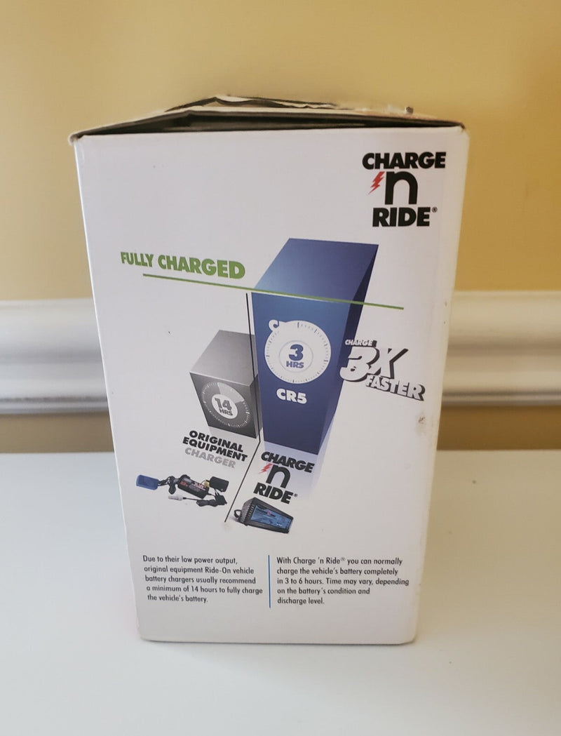 Load image into Gallery viewer, Fast Charger for 6V and 12V Ride-On Toy Batteries CR5 Compatible
