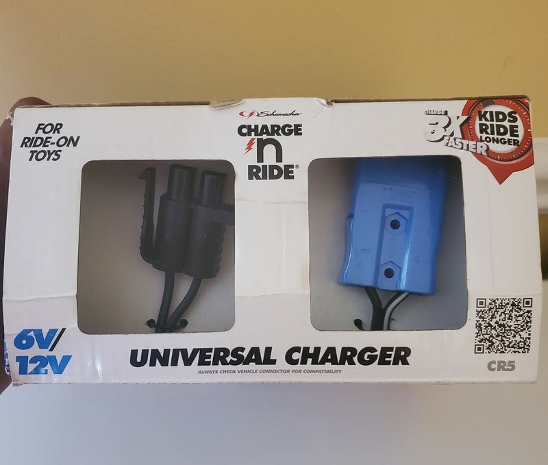 Load image into Gallery viewer, Fast Charger for 6V and 12V Ride-On Toy Batteries CR5 Compatible
