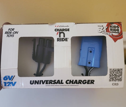 Fast Charger for 6V and 12V Ride-On Toy Batteries CR5 Compatible