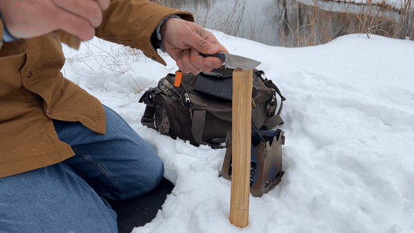 Load image into Gallery viewer, Scout Feather Adventure Survival Knife
