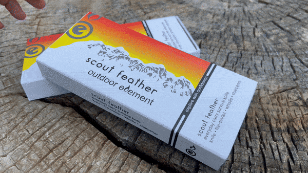 Load image into Gallery viewer, Scout Feather Adventure Survival Knife
