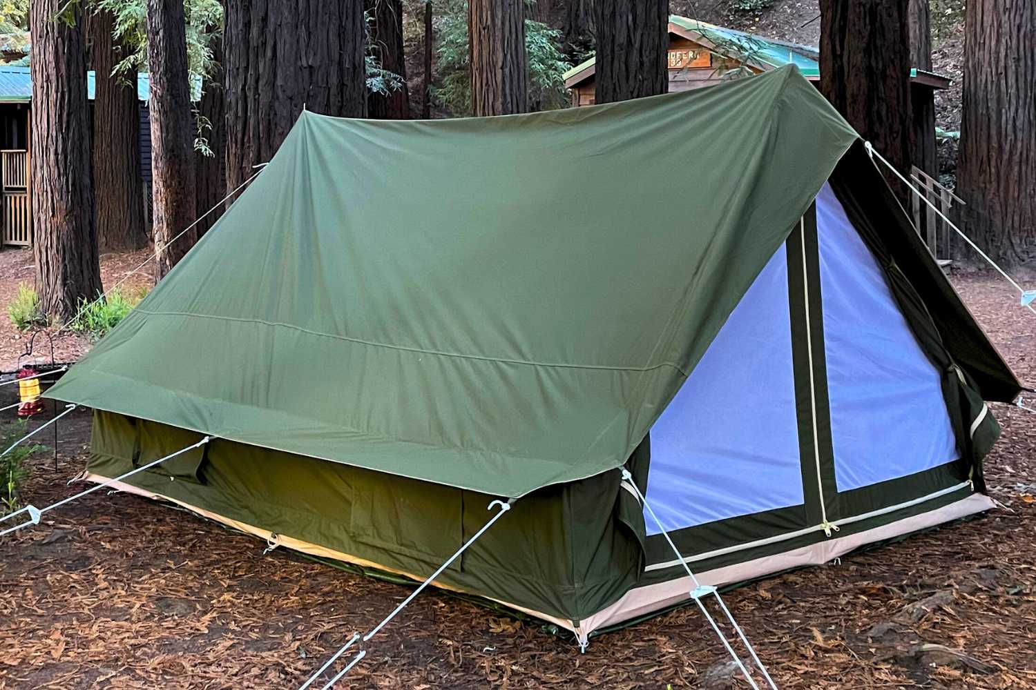 Canvas A-Frame Tent - The Scout About™ - Skoutley Outdoors LLC
