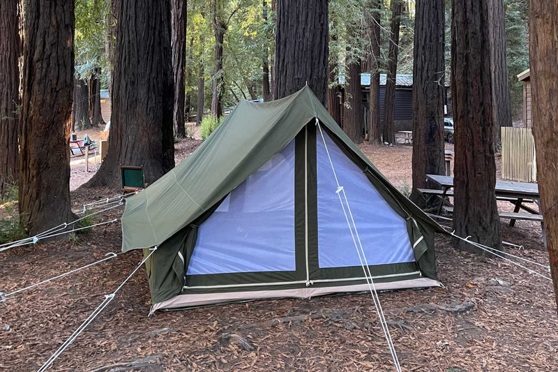 Load image into Gallery viewer, Canvas A-Frame Tent - The Scout About™
