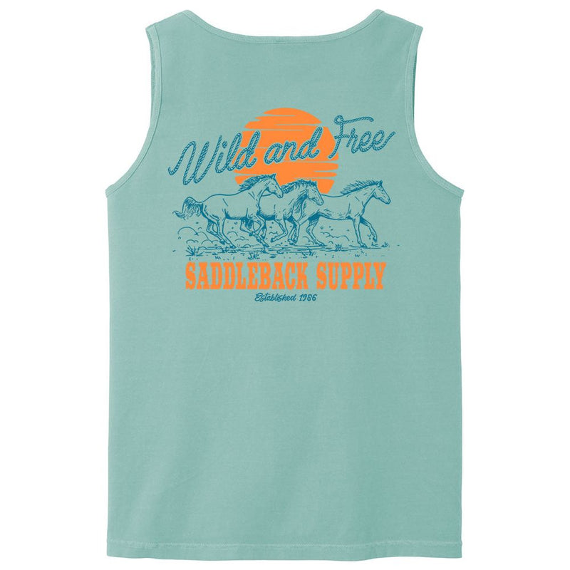 Load image into Gallery viewer, Wild and Free Pigment Tank Top
