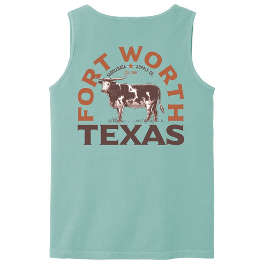 Texas Longhorn Pigment Tank Top